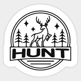 Hunter Hunting Game Sticker